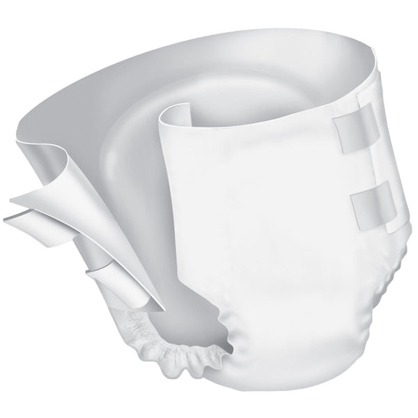 Prevail® Breezers® Unisex Adult Incontinence Brief X-Large Disposable Heavy Absorbency (682565_CS) 4/CS