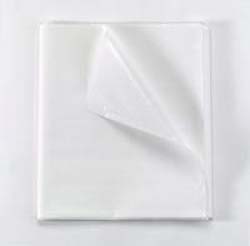 Fabri-Cel® Choice Stretcher Sheet Flat 60 X 96 Inch White Tissue / Polyethylene Film Disposable (292464_CS) 25/CS