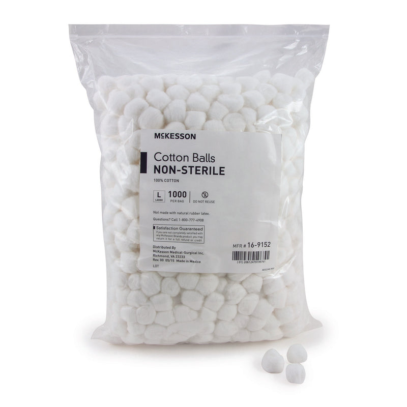 McKesson Cotton Ball Large NonSterile (980220_CS) 2000/CS