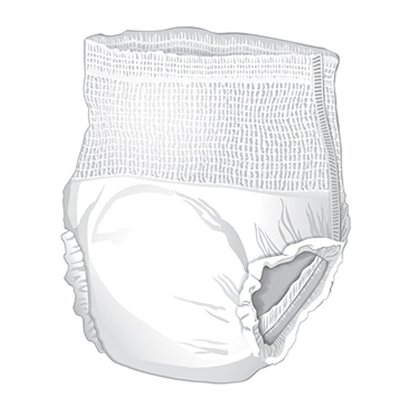 McKesson Unisex Adult Absorbent Underwear Pull On with Tear Away Seams Medium Disposable Moderate Absorbency (1123832_CS) 80/CS