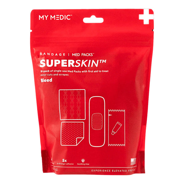 My Medic™ MED PACKS SuperSkin First Aid Kit Plastic Pouch (1207738_EA) 1/EA