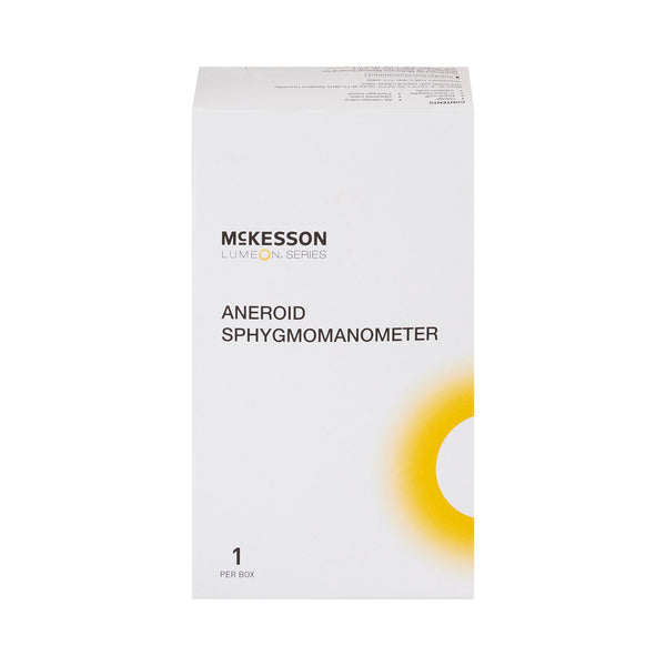 McKesson LUMEON™ Aneroid Sphygmomanometer Unit Large Adult Cuff Nylon Cuff 34 - 50 cm Pocket Aneroid (803184_BX) 1/BX