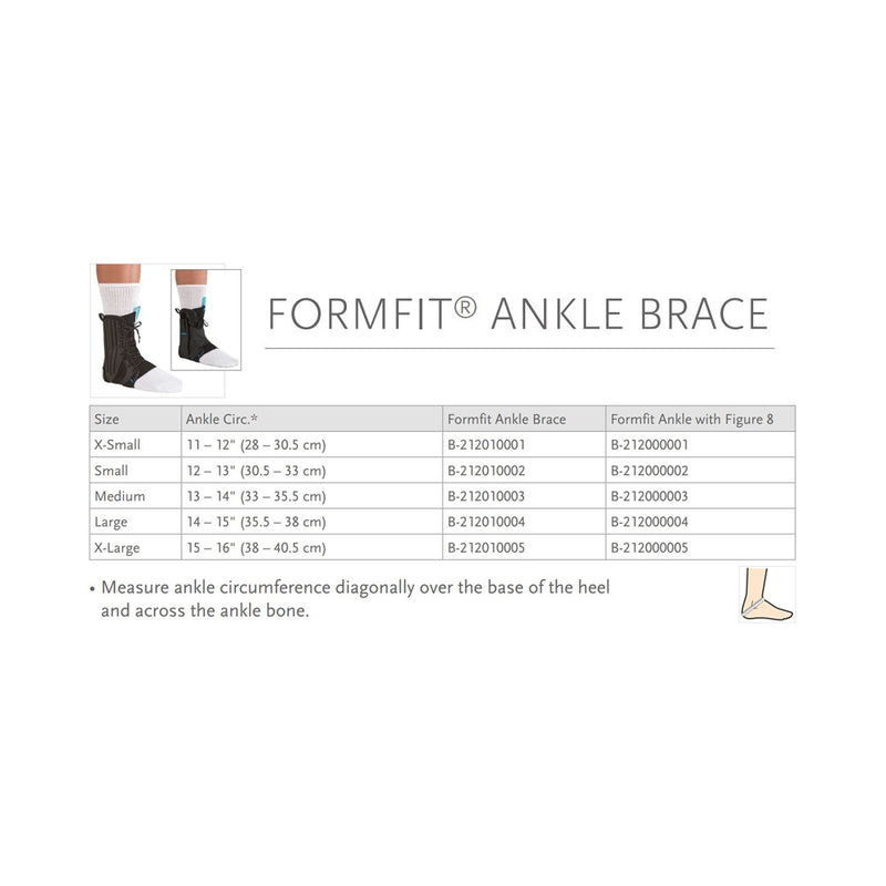 Ossur® FormFit® Ankle Brace Medium Lace-Up Foot (613419_EA) 1/EA