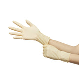 McKesson Confiderm® Exam Glove Small NonSterile Latex Standard Cuff Length Smooth Ivory Not Rated (354435_BX) 100/BX