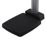 Health O Meter® Physician Scale with Height Rod Digital Display 660 lbs. / 300 kg Capacity Black / Gray AC Adapter / Battery Operated (571835_EA) 1/EA