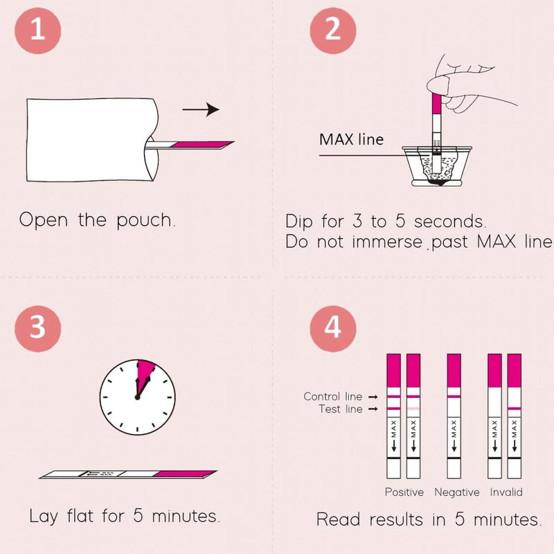 Preview® Reproductive Health Test Kit hCG Pregnancy Test 25 Tests CLIA Waived (1166046_EA) 1/EA