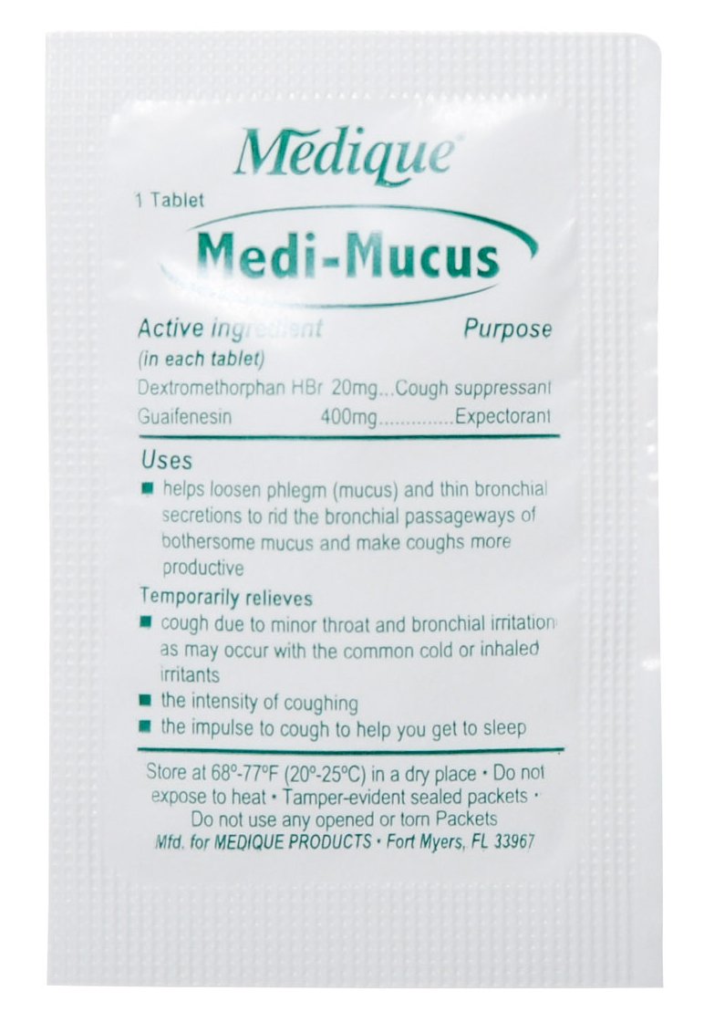 Medique Products Cold and Cough Relief Tablet (1153477_CS) 1200/CS