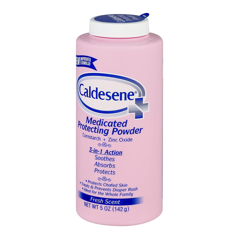 Caldesene® Medicated Protecting Body Powder 5 oz. Fresh Scent Shaker Bottle 81% Cornstarch / 15% Zinc Oxide (1064972_EA) 1/EA