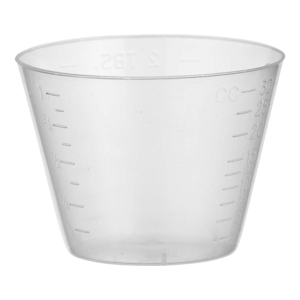 McKesson Medicine Cup 1 oz. Translucent Plastic Disposable NonSterile (1228933_CS) 5000/CS