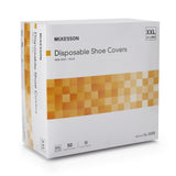 McKesson Shoe Cover 2X-Large Shoe High Nonskid Sole Blue NonSterile (651925_BX) 1/BX