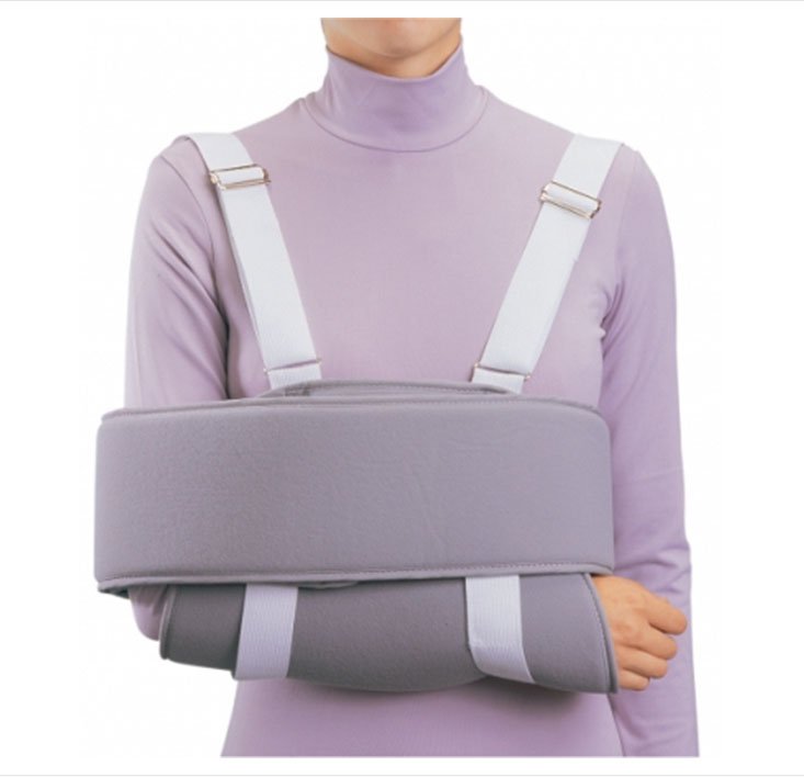 PROCARE® Deluxe Sling and Swathe Shoulder Immobilizer One Size Fits Most Foam Buckle Closure Left or Right Arm (251588_EA) 1/EA