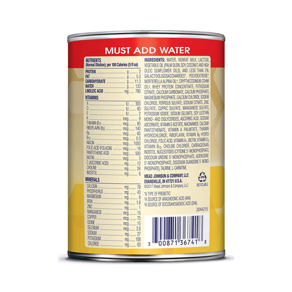 Enfamil® Infant Formula Unflavored 13 oz. Can Concentrate Iron (1144771_BT) 1/BT