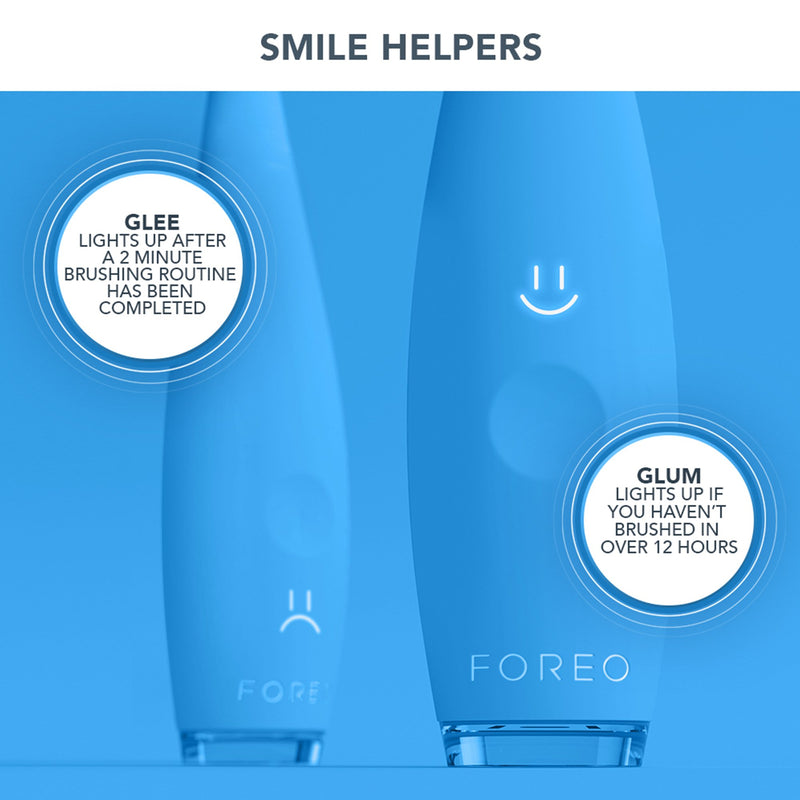 ISSA™ baby Sonic Toothbrush Bubble Blue Dino Ages Birth to 4 Years Silicone (1252887_EA) 1/EA