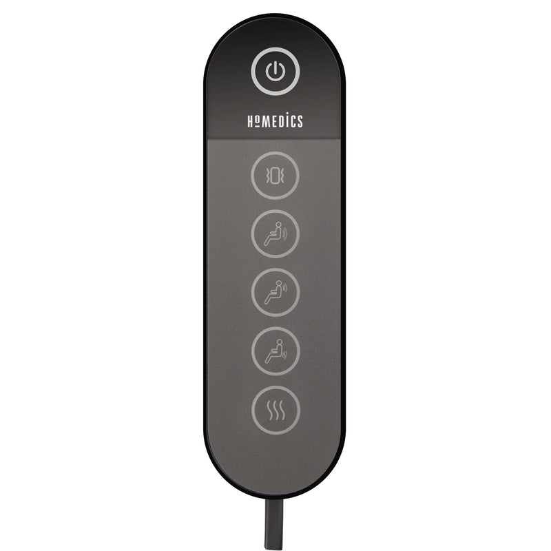 HoMedics® Shiatsu Pro Massage Cushion with Heat 5-5/16 X 17-1/2 X 24-1/2 Inch (1261149_EA) 1/EA