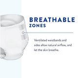 Prevail® Nu-Fit® Unisex Adult Incontinence Brief Medium Disposable Heavy Absorbency (1261576_PK) 20/PK