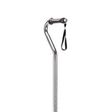 drive™ Small Base Quad Cane Aluminum 30 to 39 Inch Height Chrome (628457_EA) 1/EA