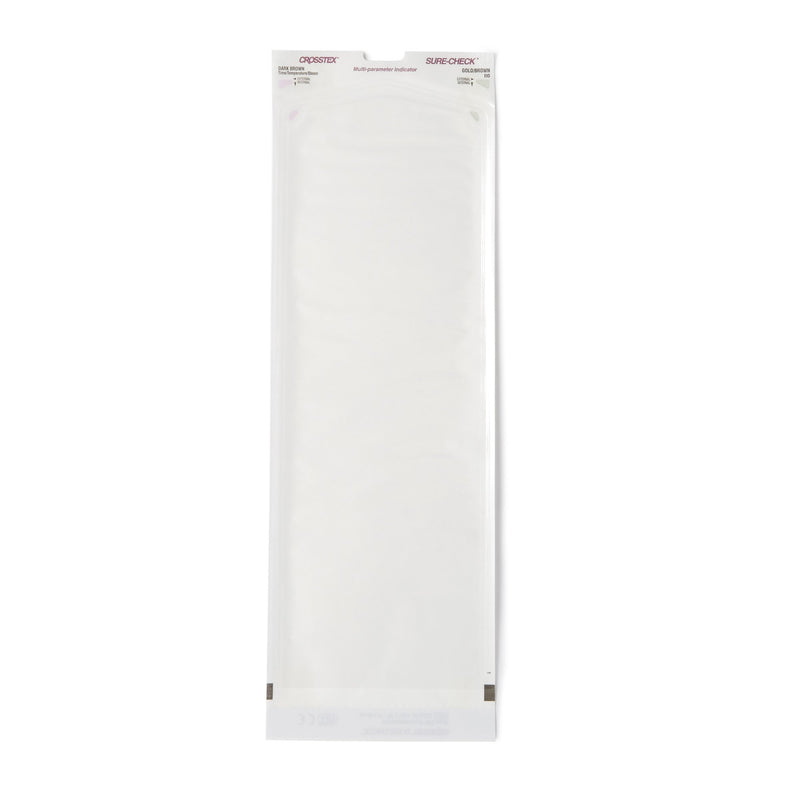 Sure-Check® Sterilization Pouch Ethylene Oxide (EO) Gas / Steam 5-1/4 X 15 Inch Transparent Self Seal Film (783383_BX) 200/BX