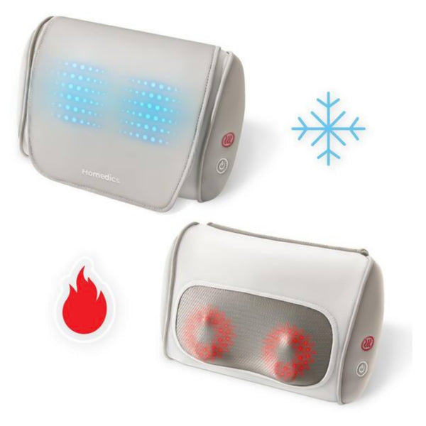 HoMedics® Shiatsu Massage Pillow with Hot & Cold 3.94 X 8.66 X 12.99 Inch (1253813_EA) 1/EA