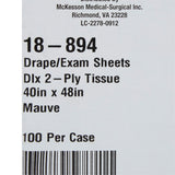 McKesson General Purpose Drape Physical Exam Drape 40 W X 48 L Inch NonSterile (180607_CS) 100/CS