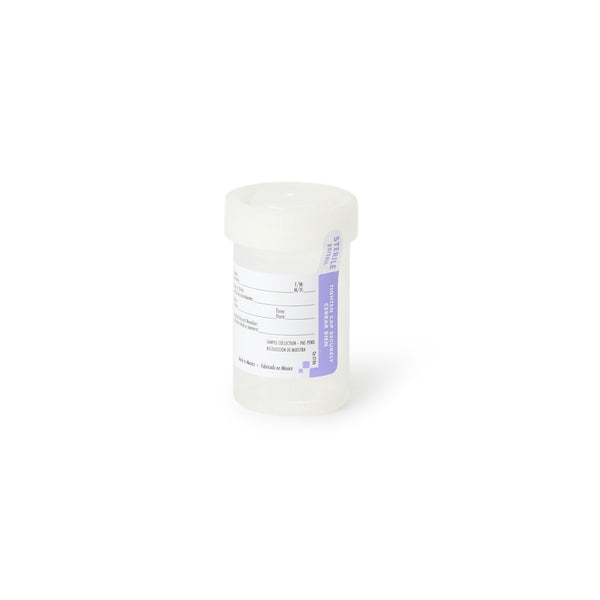 Tite-Rite™ Urine Specimen Container 53 mm Opening 90 mL (3 oz.) Screw Cap Patient Information Sterile (1062254_EA) 1/EA