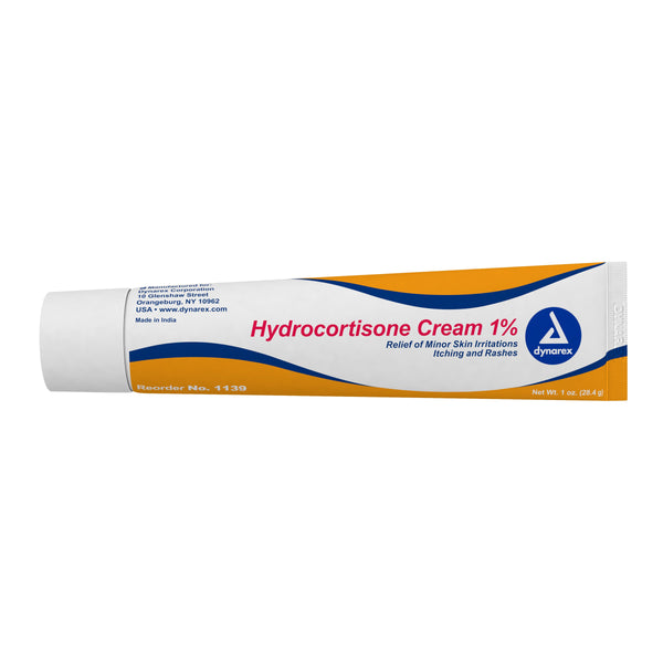 Dynarex Itch Relief 1% Strength Cream 1 oz. Tube (826397_CS) 72/CS