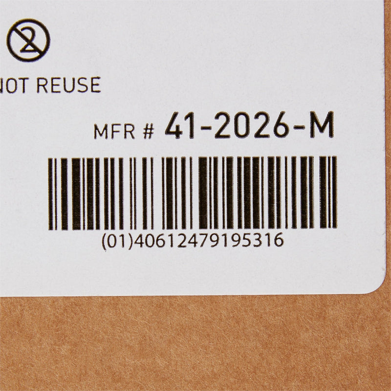 McKesson Bed Pillow 20 X 26 Inch White Single Patient Use (939593_EA) 1/EA