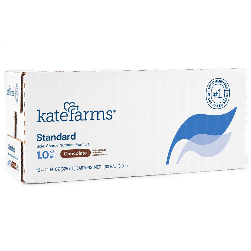 Kate Farms Standard 1.0 Oral Supplement Chocolate Flavor Liquid 11 oz. Carton (1053182_CS) 12/CS