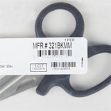 McKesson Medicut™ Trauma Shears Black 5-1/2 Inch Length Medical Grade Stainless Steel Finger Ring Handle Blunt Tip / Blunt Tip (1089418_EA) 1/EA