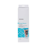 McKesson Knee Brace Small Wraparound / Hook and Loop Strap Closure with D-Rings 15-1/2 to 18 Inch Circumference Left or Right Knee (1159100_EA) 1/EA