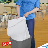 CloroxPro® Glad® ForceFlex Tall Kitchen Trash Bag 13 gal. Gray LLDPE 0.95 mil 24 X 28 Inch Flat Pack (741364_CS) 100/CS