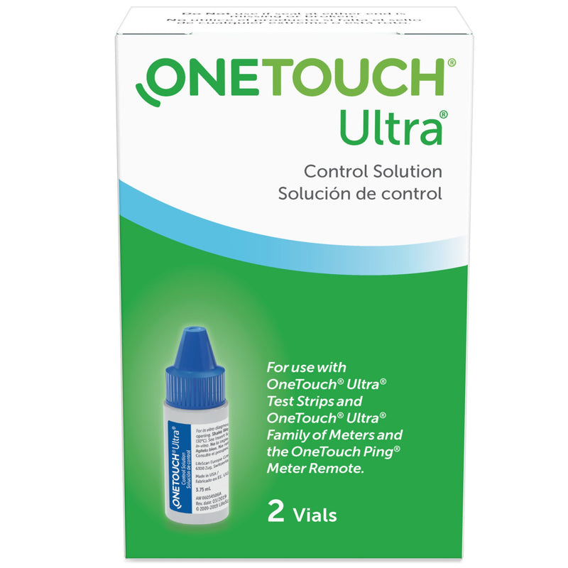 One Touch® Ultra Blood Glucose Control Solution 2 X 4 mL (852705_BX) 2/BX