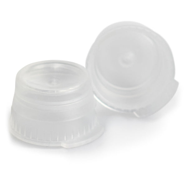 McKesson Tube Closure Polyethylene Snap Cap Natural 13 mm For Use with 13 mm Blood Drawing Tubes, Glass Test Tubes, Plastic Culture Tubes NonSterile (1082098_BG) 1000/BG