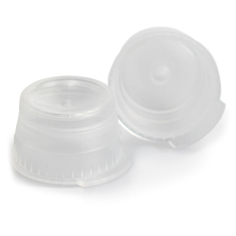 McKesson Tube Closure Polyethylene Snap Cap Natural 13 mm For Use with 13 mm Blood Drawing Tubes, Glass Test Tubes, Plastic Culture Tubes NonSterile (1082098_BG) 1000/BG