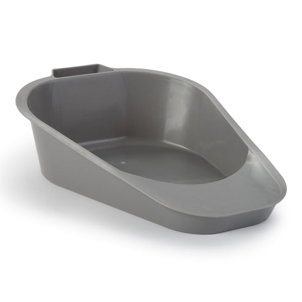 McKesson Fracture Bedpan Gray 34 oz. / 1006 mL (1177278_CS) 50/CS