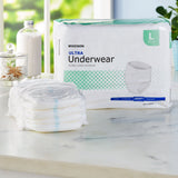 McKesson Ultra Unisex Adult Absorbent Underwear Pull On with Tear Away Seams Large Disposable Heavy Absorbency (724917_BG) 1/BG