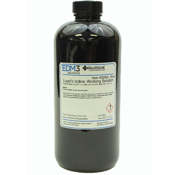 EDM 3 LLC Lugol's Iodine Stain 16 oz. (442652_EA) 1/EA