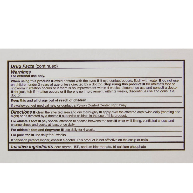 Micro-Guard® Antifungal 2% Strength Powder 3 oz. Shaker Bottle (175163_CS) 12/CS