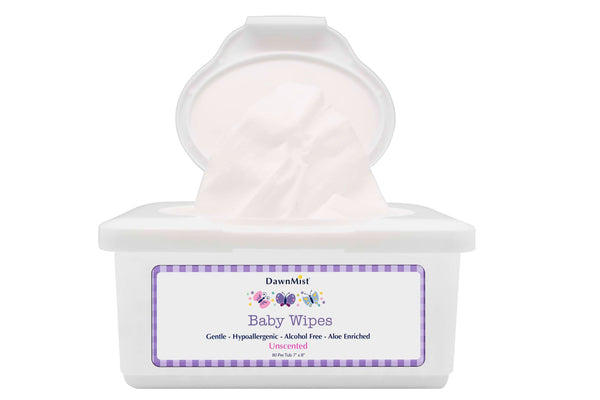 DawnMist® Baby Wipe Tub Unscented 80 Count (669078_TU) 80/TU