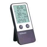 Traceable® Digital Thermometer / Hygrometer Fahrenheit / Celsius 32° to 122°F (0° to 50°C) Internal Sensor Flip-out Stand / Wall Mount Battery Operated (897971_EA) 1/EA