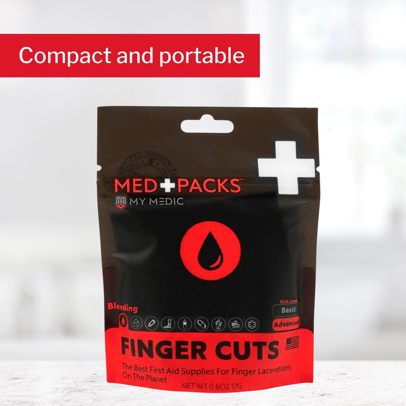 My Medic™ MED PACKS FInger Cut First Aid Kit Pouch (1207746_EA) 1/EA