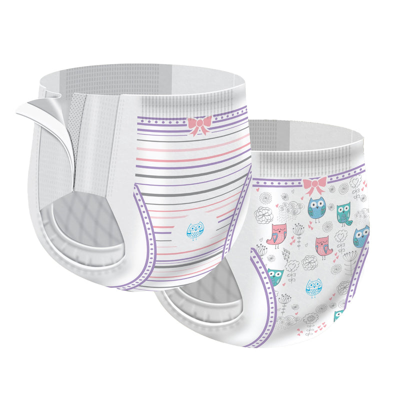 Cutie Pants® Female Toddler Training Pants Size 2T to 3T Disposable Heavy Absorbency (831576_CS) 104/CS