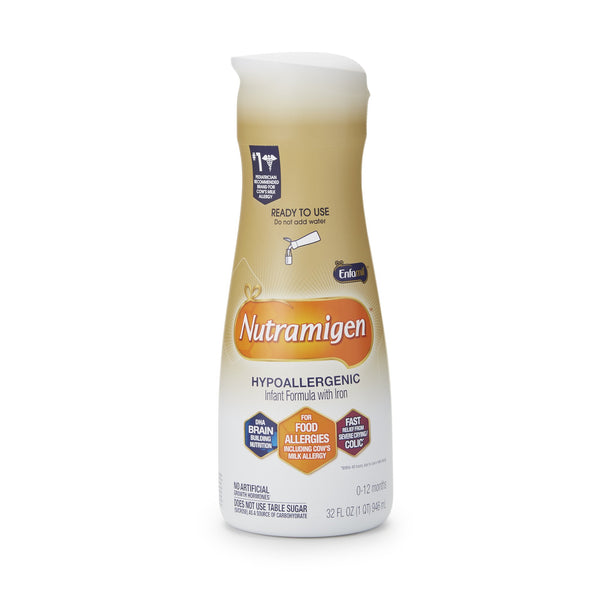 Nutramigen® Infant Formula Unflavored 32 oz. Bottle Liquid Iron Cow's Milk Allergy (1170463_CS) 6/CS