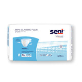 Seni® Classic Plus Unisex Adult Incontinence Brief X-Large Disposable Moderate Absorbency (1163868_PK) 25/PK