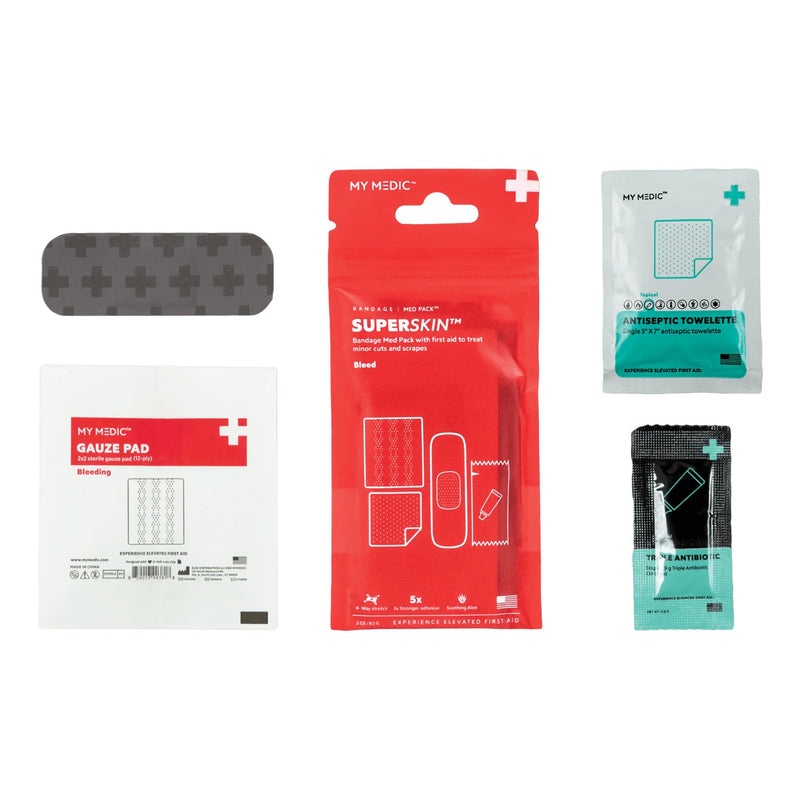 My Medic™ MED PACKS SuperSkin First Aid Kit Plastic Pouch (1207738_EA) 1/EA