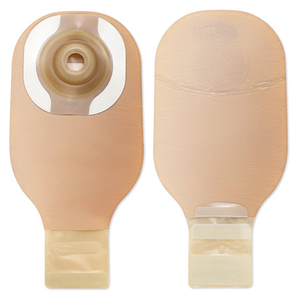 Premier™ Ostomy Pouch One-Piece System 12 Inch Length Soft Convex, Pre-Cut 1-1/8 Inch Stoma Drainable (1027892_BX) 5/BX