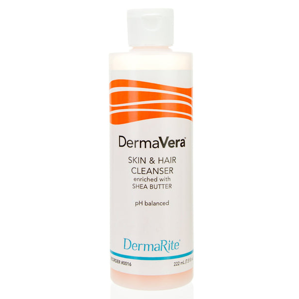 DermaVera® Shampoo and Body Wash 7.5 oz. Flip Top Bottle Scented (576313_CS) 48/CS