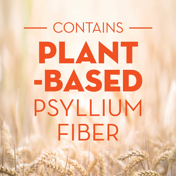 Metamucil® Fiber Supplement Orange Flavor Powder 15 oz. 3.4 Gram Strength Psyllium Husk (446936_BT) 1/BT