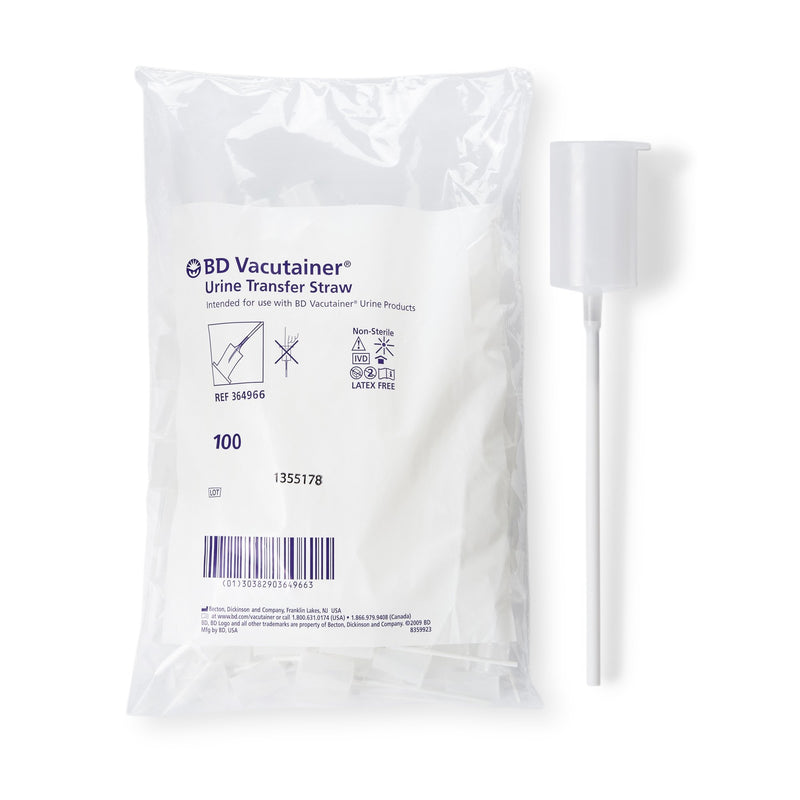 Vacutainer® Urine Transfer Straw For BD Urine Collection System (332291_BX) 100/BX