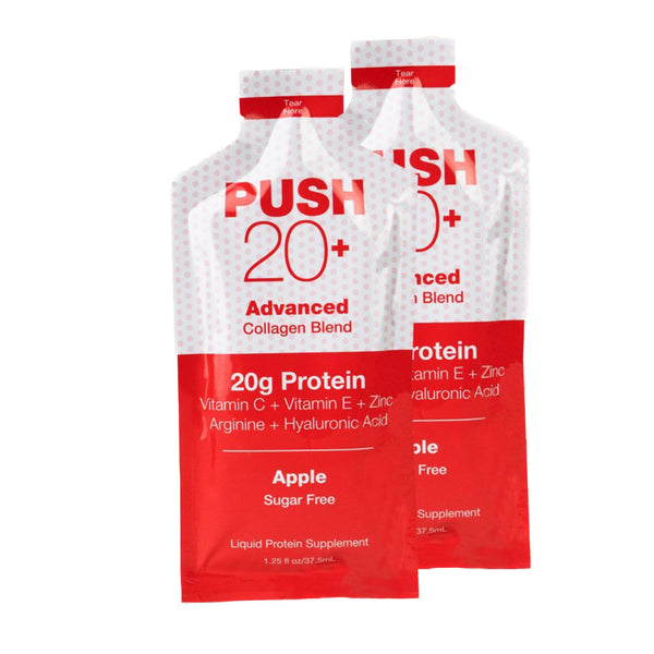 PUSH 20+ Oral Supplement Apple Flavor Liquid 1.25 oz. Individual Packet (1233060_CS) 60/CS