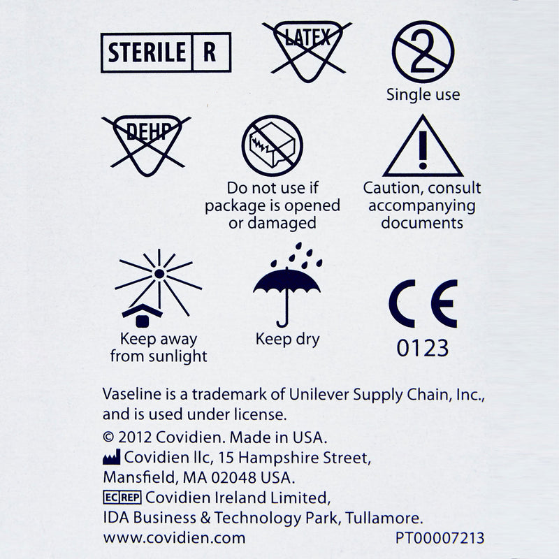 Vaseline® Petrolatum Impregnated Dressing Strip 3 X 18 Inch Sterile (32727_EA) 1/EA